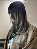 silver inner color_顔まわりレイヤー_ロングレイヤー
