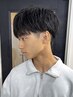 【爽快感抜群◎】メンズカット+炭酸スパ #桑名#ウルフカット#レイヤーカット