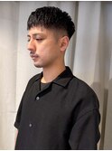 メンズクロップフェード