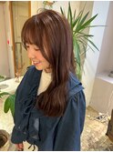 【 YUCCA 】大人可愛い20代30代40代 ミディアム/ツヤカラー