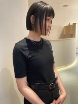 イノセントヘア(innocent.hair)&nbsp;ミニボブ×インナーカラー