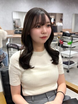 モク(mok) ほんのりレイヤー×韓国巻きでおとなかわいい★yuka