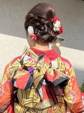 アウラ(AULA) 【48.成人式×振袖×着付け・ヘアセット・ヘアアレンジ】