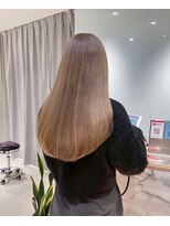 ガリカ 横浜(Gallica) 柔らかミルクティーベージュロング