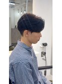 扱いやすいセンターパート