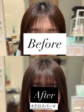 アパートメント 松江学園店(APARTMENT) 前髪クロスパーマ♪☆