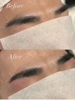エニー 栄(Any) men's hair アイブロウワックス