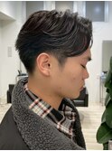 秋田メンズパーマニュアンスパーマフェザーパーマセンターパート