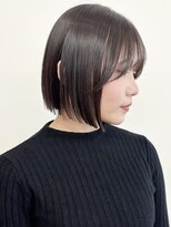 モリオフロムロンドン 松戸店(Morio from London)&nbsp;【morio松戸 石山】大人可愛い前下がりボブナチュラルボブ前髪有