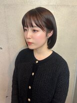 ブルーメ(Blume...)&nbsp;大人ボブ/小顔暗髪スタイル/レイヤーボブ