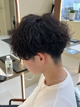 ラ ポルト ドゥ サワ(La Porte de SAWA) シャドウパーマ×マッシュ