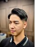 【仕事の合間にリフレッシュ】男前カット+シャンプー+選べるマッサージ付