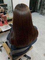 ウル 岡山駅店(ULu.)&nbsp;髪質改善ブリーチなしワンカラートリートメント20代30代40代艶