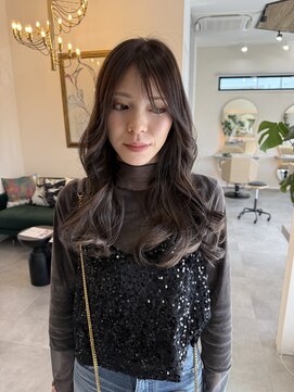 バーチミシマ(BIRCH mishima) グレージュロングレイヤーヘア☆圧倒的技術のロングヘア