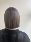 切りっぱなしボブ