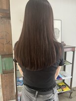 ヘアーアイストゥーレ(HAIR ICI TRE)&nbsp;ラベンダーベージュ　ブラウンベージュ　艶　ロング　髪質改善
