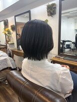 ヘアーサロン ラフリジー(Loufreasy)&nbsp;伸ばし中でも楽しめる◎ふわっとレイヤーボブ