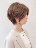 ソレア(SOLEA)&nbsp;20代30代40代50代髪質改善ミルクブラウンナチュラルショート