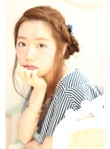 cache cache★編みこみの簡単ヘアアレンジ