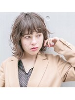 ヘア ヴィルゴ 吉祥寺(hair Virgo)&nbsp;【Virgo吉祥寺】くせ毛風な無造作なウェーブミディ
