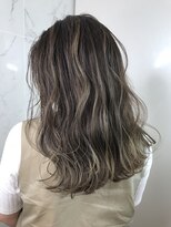 アヴァンスクロス あべのルシアス店(AVANCE.CROSS)&nbsp;ハイライト×グレージュ