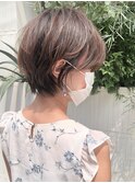 耳かけ　くびれショート　束感ショート　大人ショート担当カタダ