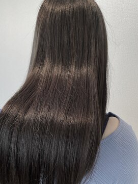 ラべリー 池袋(LOVELEY) 髪質改善シルキーストレート☆ビターアッシュ【池袋】