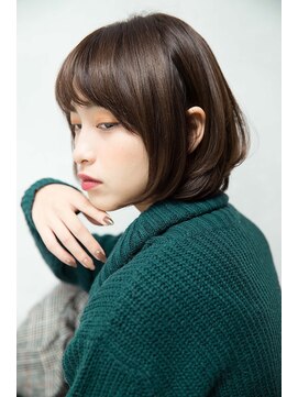 クラッチ トリートメント アンド ヘッドスパ 江坂(CLUTCH) 耳掛けショートボブ