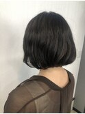 癖毛風ボブ