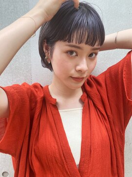 クオン 今泉(quon) 【DAISUKE】まるボブ×ラベンダーアッシュ　-天神 今泉 薬院-