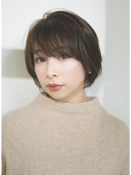 ダブルバイグリッター(W by GRITTERs) 丸みショート×サンドベージュ