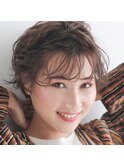 ショートヘア編み込みアレンジ　　＃池袋駅