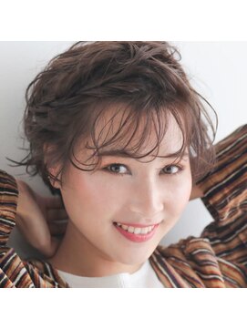 アッシュ 池袋店(Ash) ショートヘア編み込みアレンジ #池袋駅