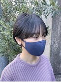 暗髪マッシュ風ショート☆