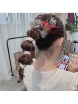 ヴィヴァン(Vivant)&nbsp;【Vivant】2024成人式　着物ヘアセット・振袖《円城寺》