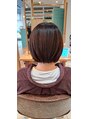 アグ ヘアー フラウ 名取手倉田店(Agu hair frau)&nbsp;根元の縮毛と毛先が自然にまとめられるようにします(^-^)