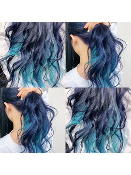 キジ(KIJI) ★ネイビーブルー×キャンディーブルー★