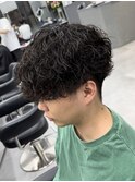 癖毛でもできる波巻きパーマ