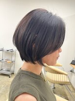 ファンド 千葉(fand)&nbsp;ショートヘア白髪ぼかしミディアムヘア