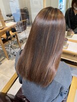 ブレンドバイハピネス(Blend by happiness)&nbsp;ハイライト×髪質改善トリートメント×髪質改善ストレート