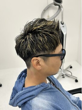 ブリックメン(BLICMEN.) 短髪×金メッシュ