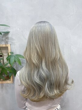 ヘアスタジオダップ(hair studio dap) ブロンドロング