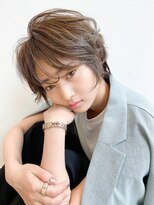 ドラマティックヘア(DRAMATIC HAIR)&nbsp;アクティブショート×マットグレージュ