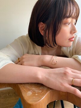 ローネス ギンザ(LONESS ginza) ナチュラルボブで大人っぽく♪ビタミンカラー