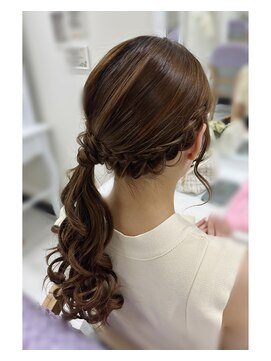 セットサロン ココ サイドポニー