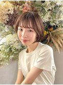 大人ショートボブ