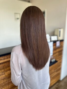 ヴァン カウンシル 王子(VAN COUNCIL) 大人のサラ艶ストレート 夏のうねり対策 髪質改善Tr#1