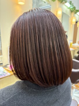 キャラシャローネ お台場(CharaChalone) レッドオレンジ/ボブ