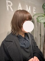 フレーム なんば店(FRAME)&nbsp;◯顔まわりレイヤー　× 　ニュアンスボブ