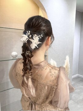 カラークチュール(Color Couture) メルティカラー/フェミニンロング/似合わせカット/着物ヘア